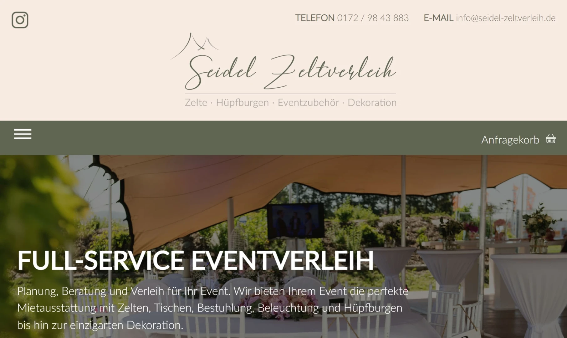 Seidel Zeltverleih