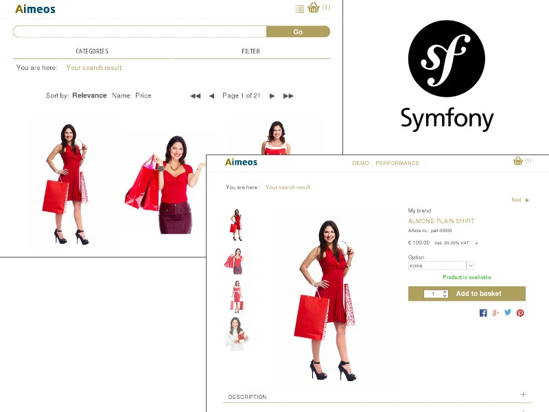 Symfony web shop bundle