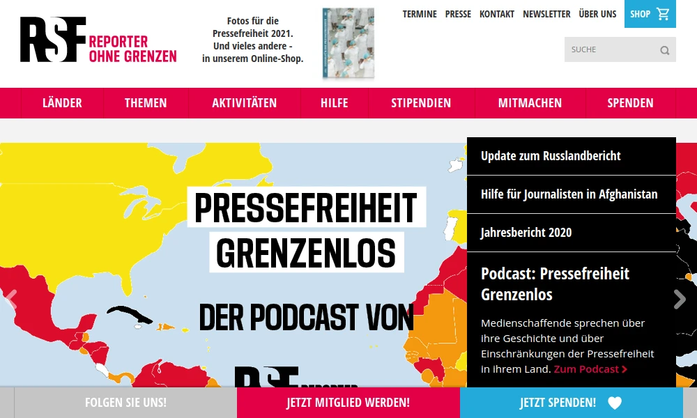 Reporter ohne Grenzen