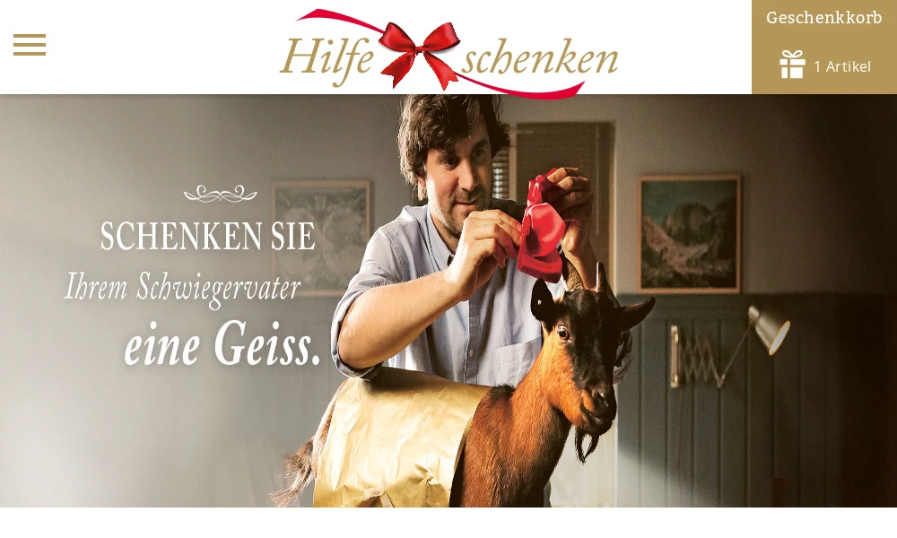 Hilfe schenken