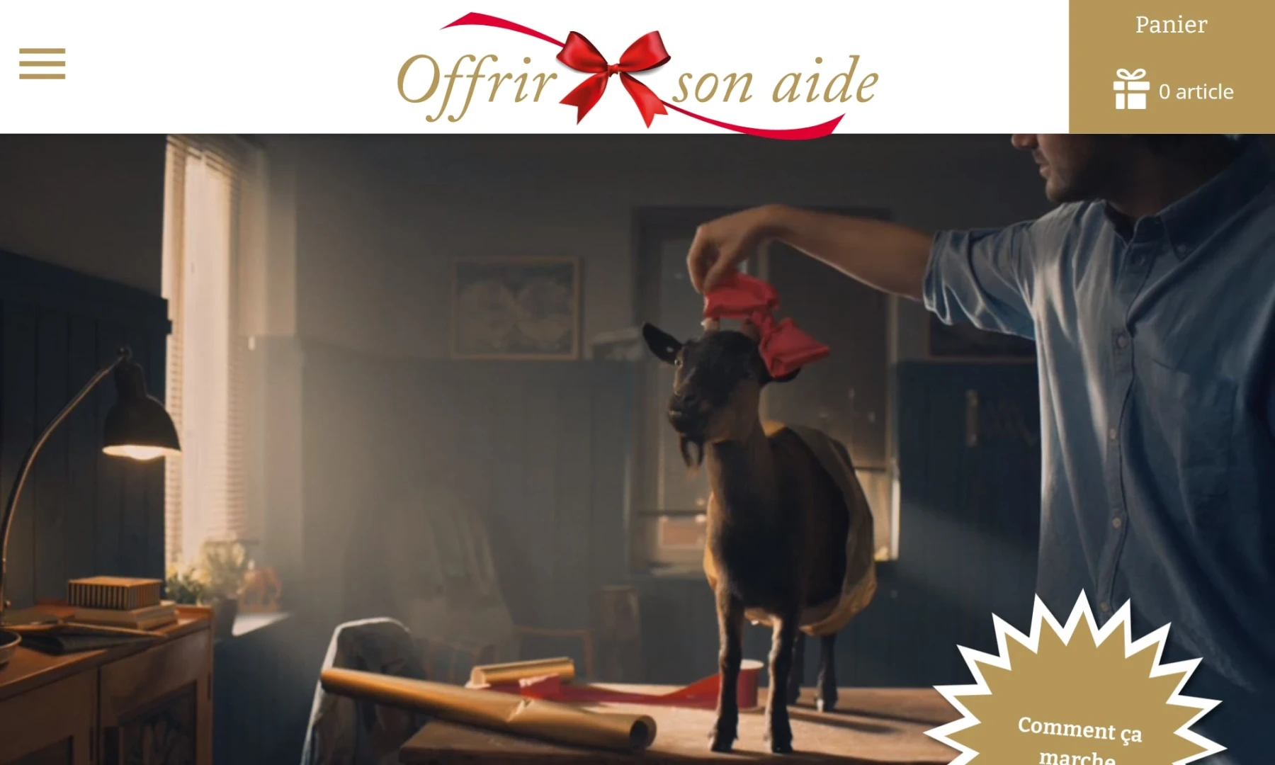 Offrir Son Aide