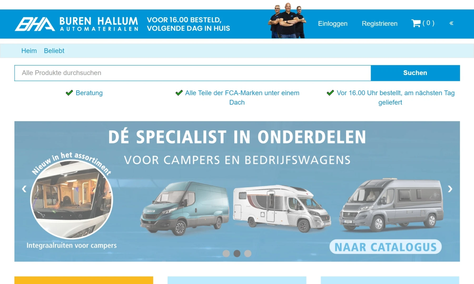 BHA Webshop