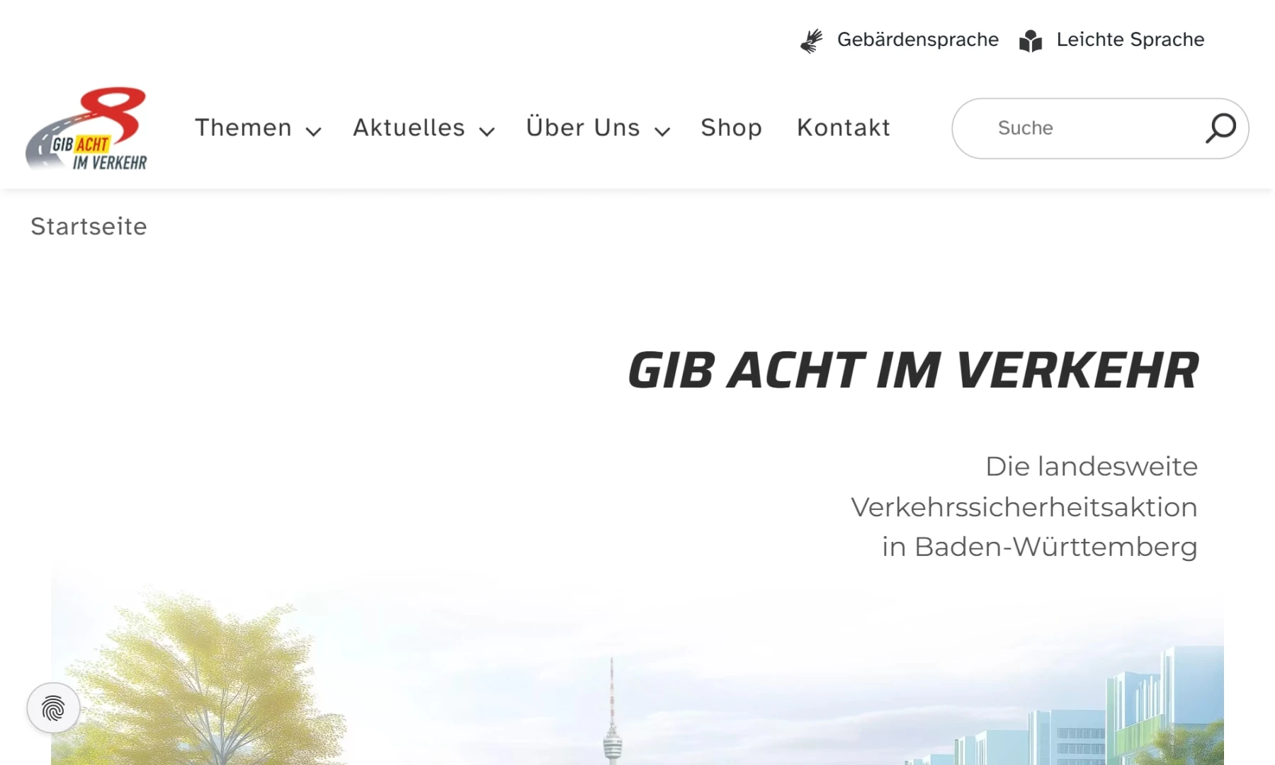 Gib Acht im Verkehr