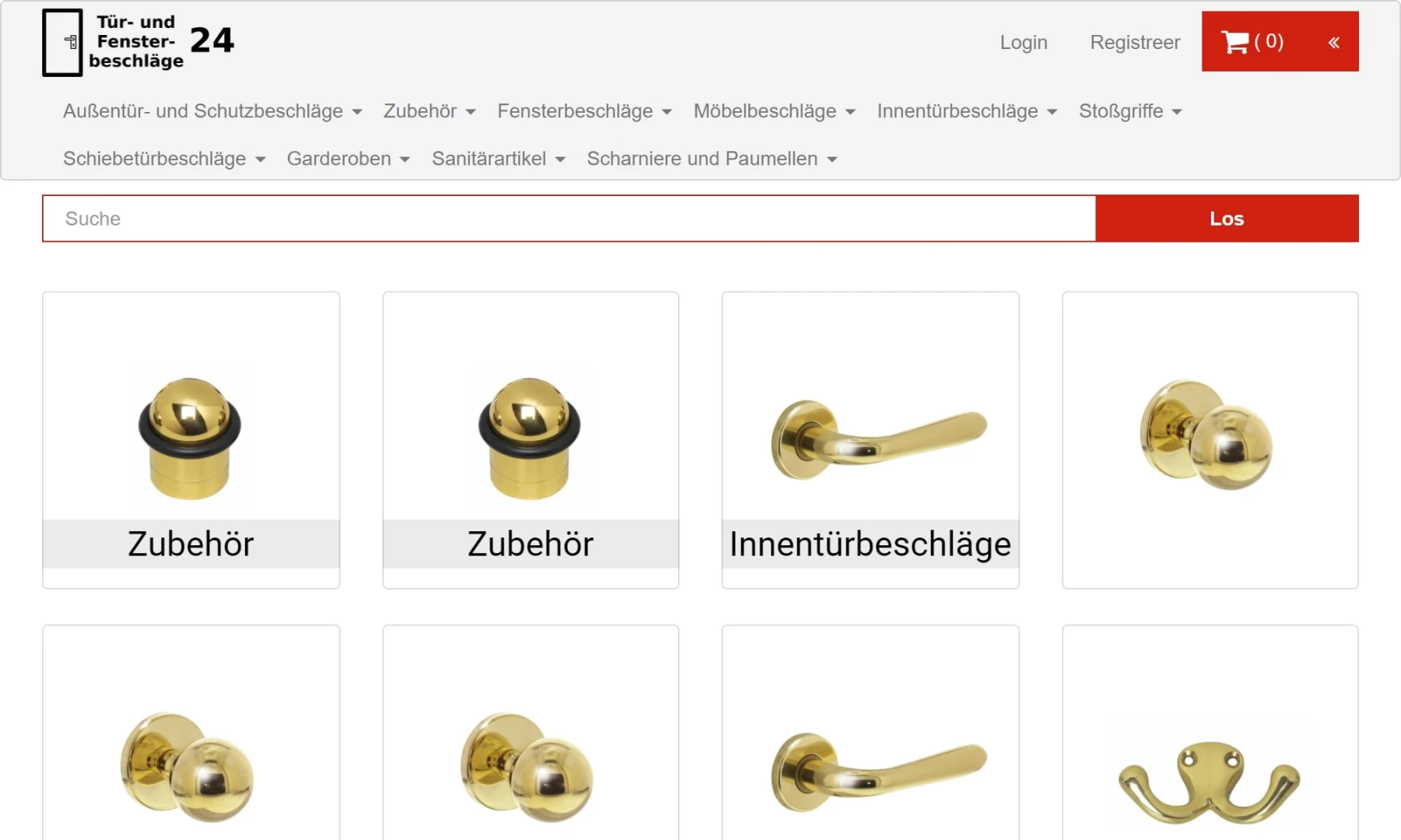 Tür- und Fensterbeschläge 24