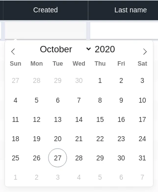 aimeos-admin-calender